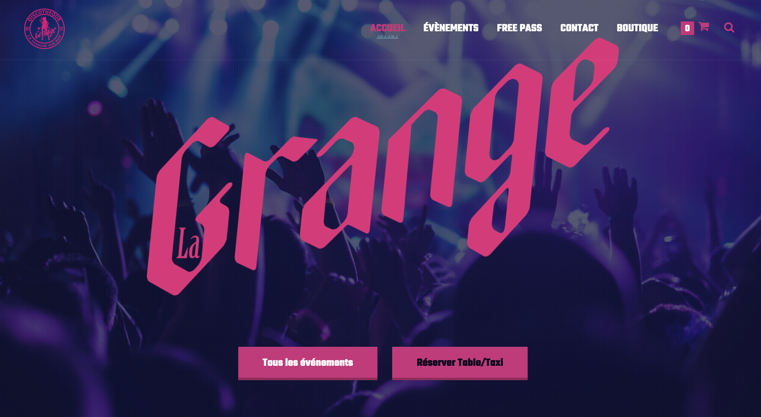 Site web – La grange discothèque